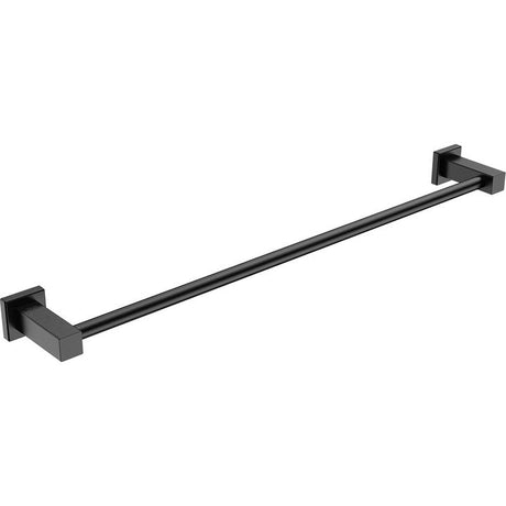 8572 Single Towel Rail 650mm -MBLK - Decor Handles - Bathroom Accessories