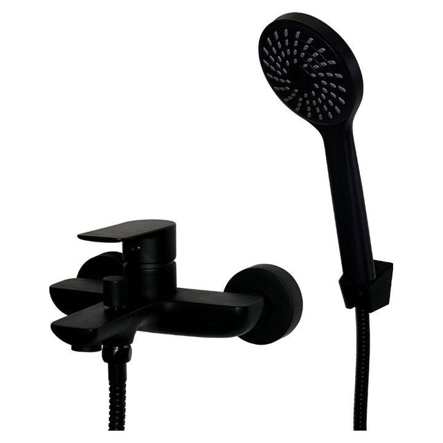 Bath Mixer W/T std offset - Dune Black - Decor Handles - Taps