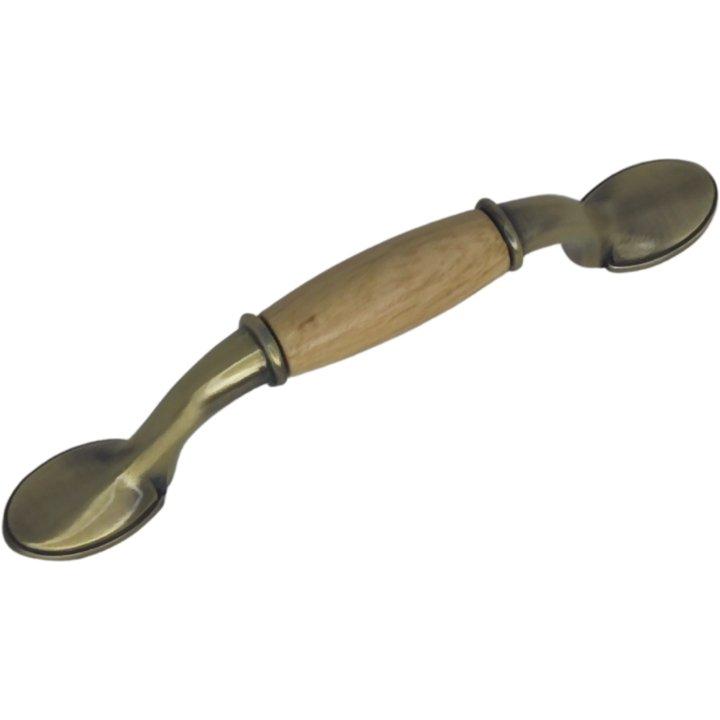 classic handle with wooden insert