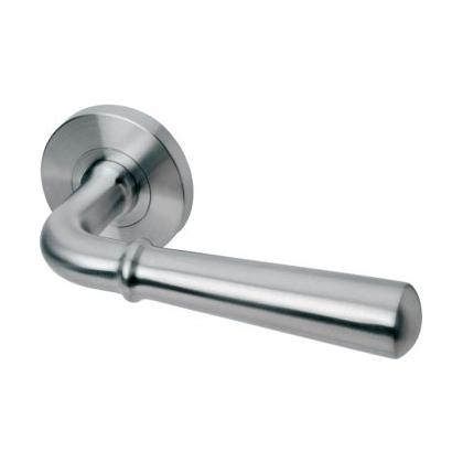 Classoc Solid Handle on Rose - Decor Handles