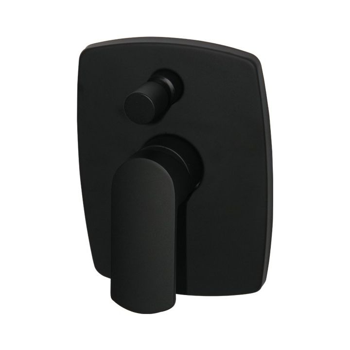 Concealed Diverter Mixer - Spring Black - Decor Handles - Taps