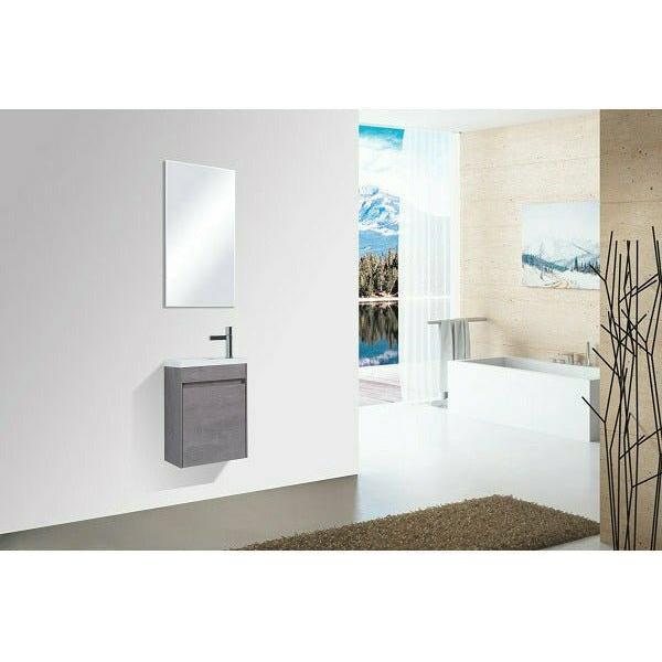 ENZO 400mm - SINGLE DOOR & BASIN - Decor Handles