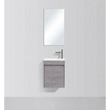 ENZO 400mm - SINGLE DOOR & BASIN - Decor Handles