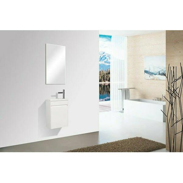 ENZO 400mm - SINGLE DOOR & BASIN - Decor Handles