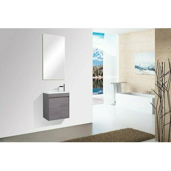 ENZO 540mm - SINGLE DOOR & BASIN - Decor Handles