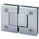 Frameless Shower Hinge - 180° Glass to Glass - Decor Handles - shower accesories