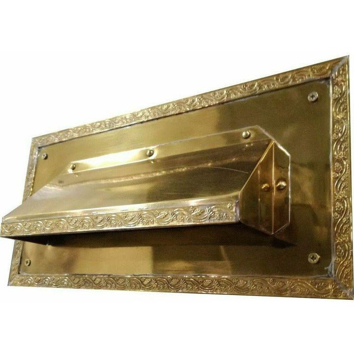 Hooded letter plate - Decor Handles