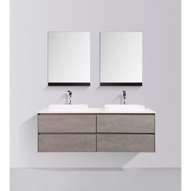 MADRID 1500mm - FOUR DRAWER & TOP & BASIN - Decor Handles - Bathroom vanities and storage units