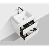 MADRID 600mm - DOUBLE DRAWER & TOP & BASIN - Decor Handles - Bathroom vanities and storage units