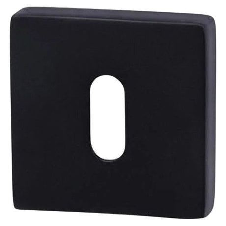 Matt black square escutcheons - Decor Handles - Escutcheon