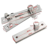 Pivot hinge - ball bearing stainless steel - Decor Handles - HINGES