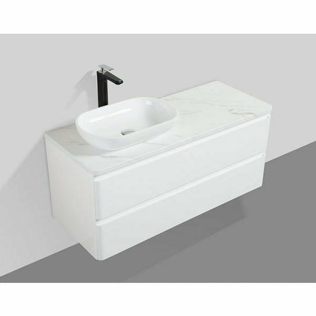 SANTORINI 1200mm - DOUBLE DRAWER & TOP & BASIN - Decor Handles