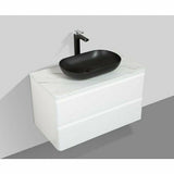 SANTORINI 900mm - DOUBLE DRAWER & TOP & BASIN - Decor Handles