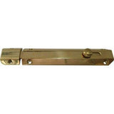 Solid brass barrel bolt - with hidden bolt - Decor Handles