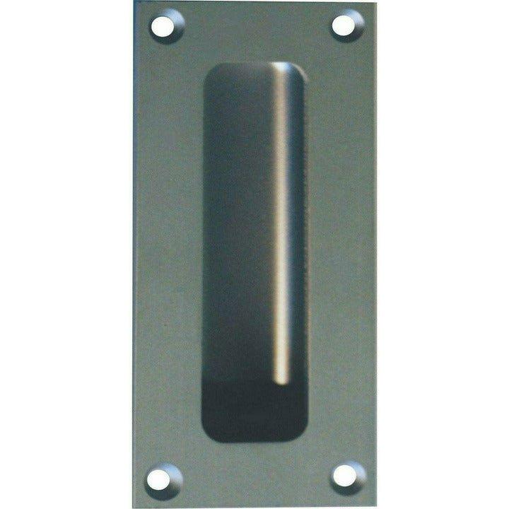 Square flush handle 100mm - Decor Handles