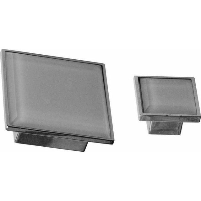 Square glass knob - Decor Handles