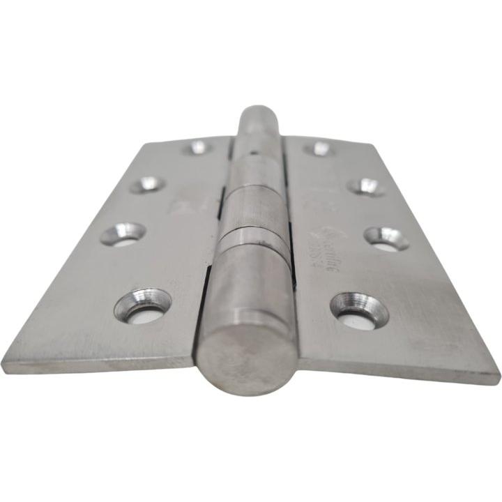 Stainless Steel Door Hinges - 100 X 75mm - Ball Bearing (201) - Decor Handles