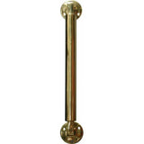 Straight solid brass pull handle - 340mm - Decor Handles