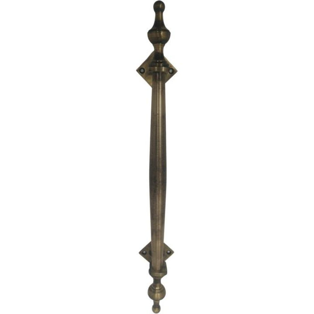 Victorian Pull Handles - Solid Brass - 400mm - Decor Handles