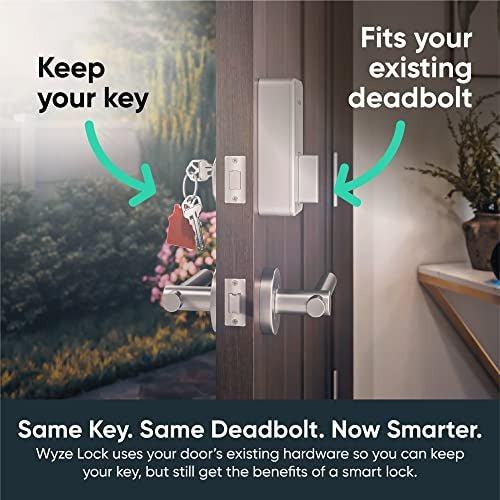 Wyze Lock WiFi & Bluetooth Enabled Smart Door Lock - Decor Handles